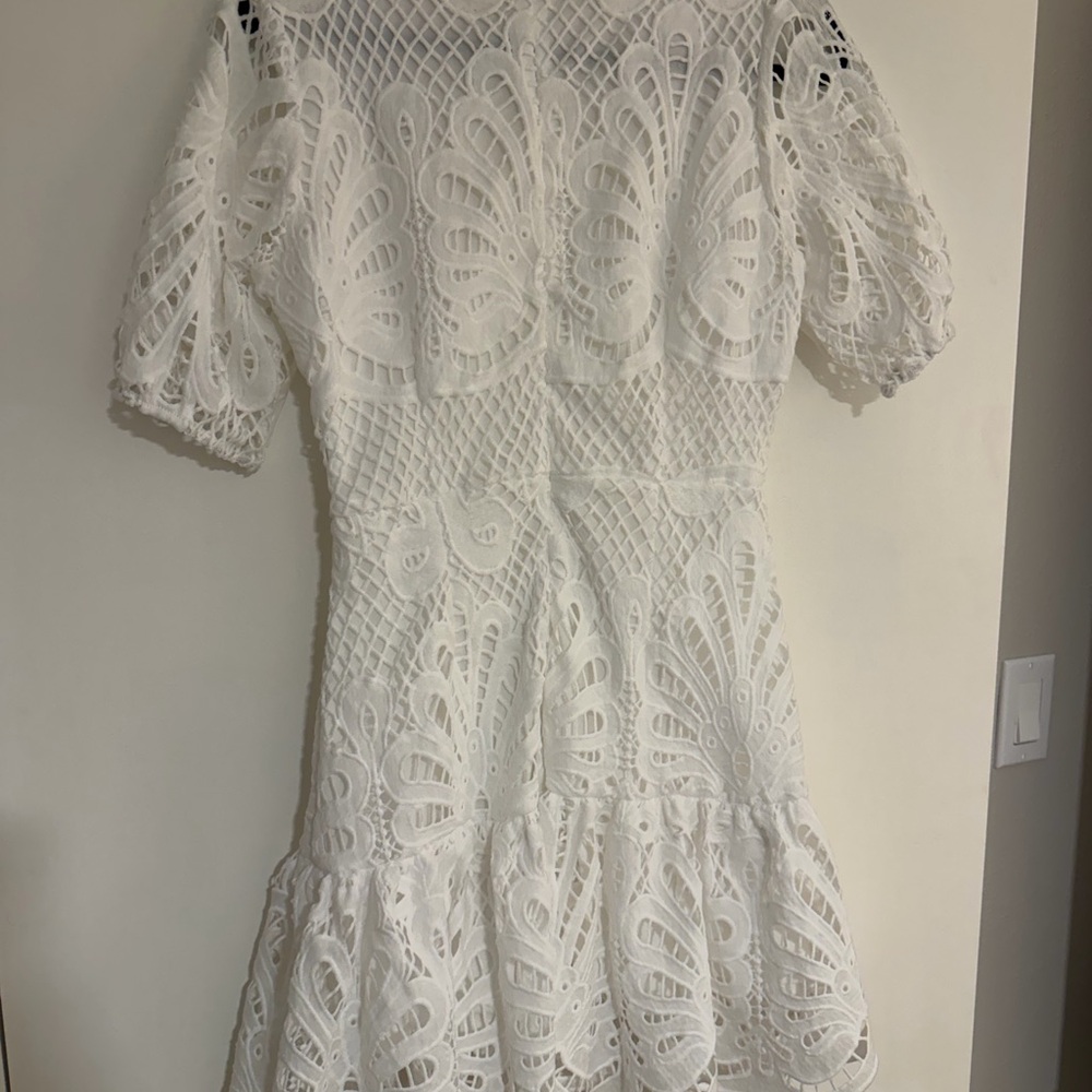 NWT Blue B Collection White Lace Dress - Picture 4 of 4